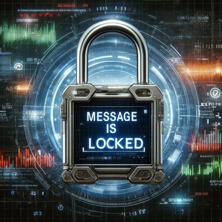 Lock Message – Stock Option Strategy